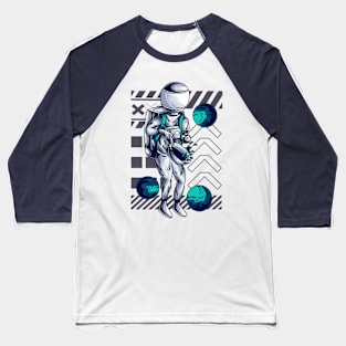 astronaut cooking in space Baseball T-Shirt